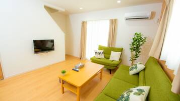Standard Villa, 2 Bedrooms ( B ) | Living room | LCD TV