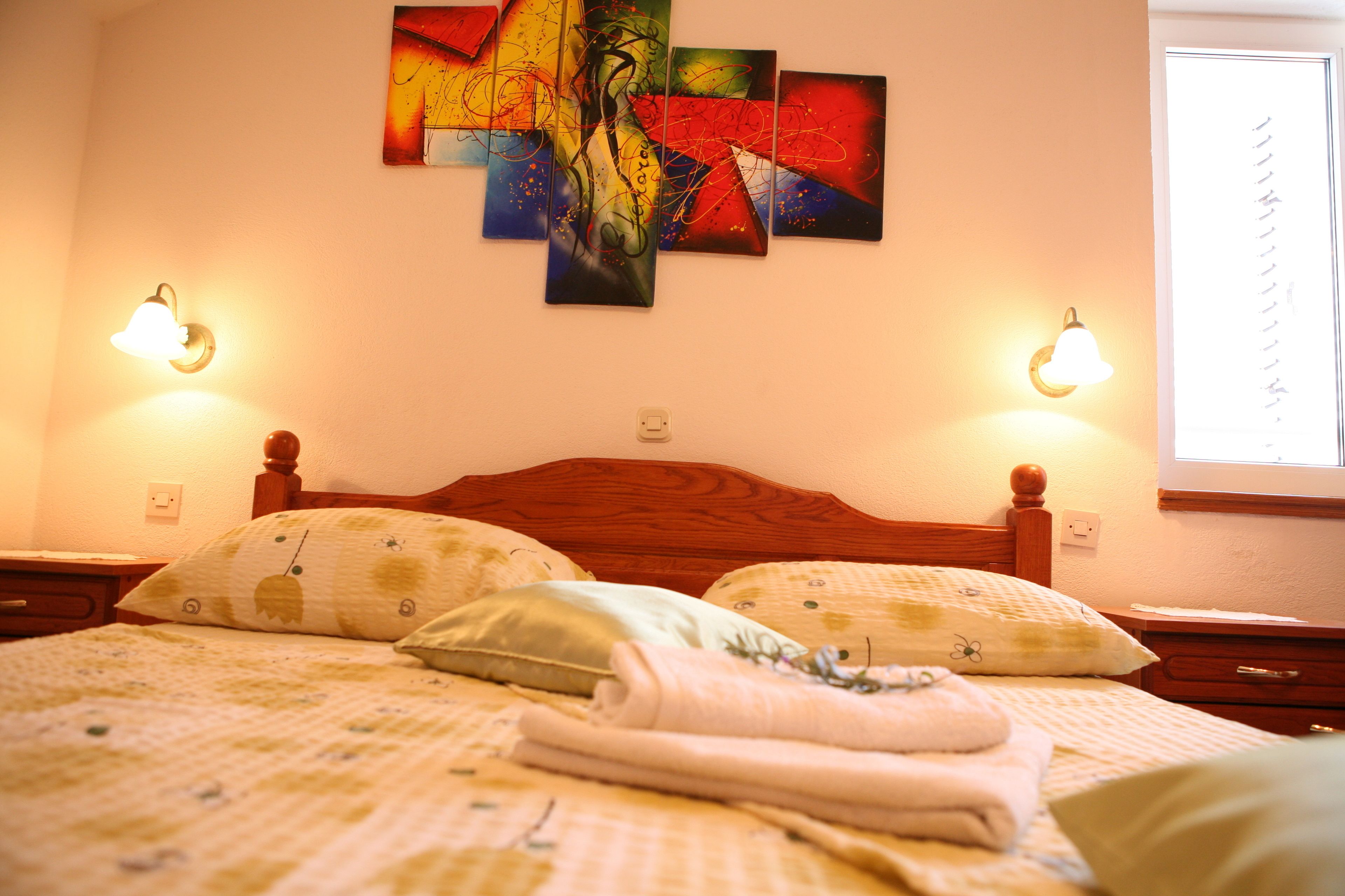 Desk, iron/ironing board, free cribs/infant beds, free WiFi