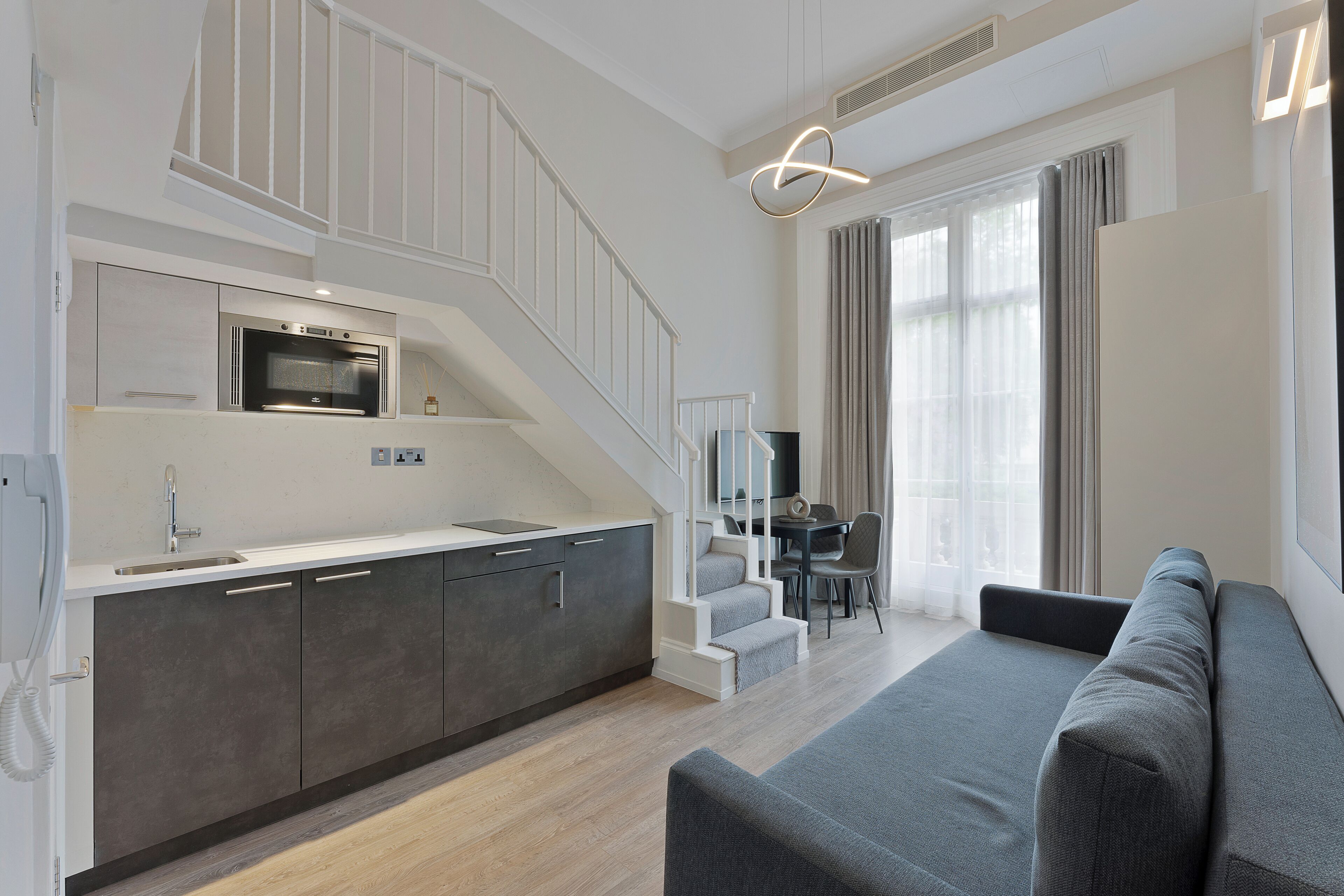 Gallery Studio, 1 Double Bed with Sofa bed, Non Smoking | Living area | LED TV