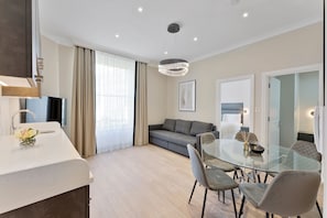 Luxury Apartment, 2 Bedrooms, Non Smoking | Living area | LED TV - Cleveland Residences Paddington (London)