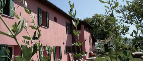 Fassade der Unterkunft