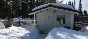 ℠HavsnÀra stuga ℠BÄt fiske snöskoter löpning