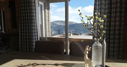 Entspannung mit Bergblick, beim Wandern, Ski fahren, am Wasser,Hunde willkommen