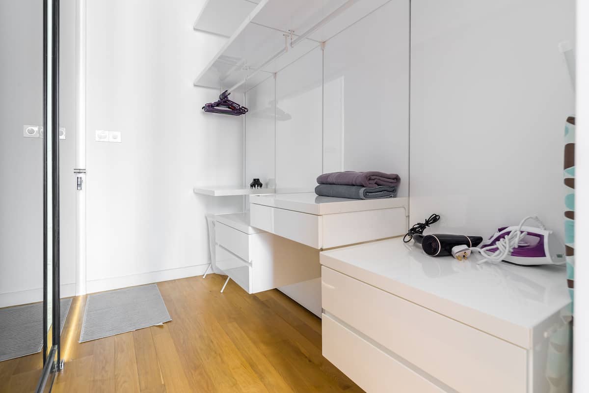 Apartemen Premium, 2 kamar tidur | Fasilitas kamar mandi | Shower, pancuran hujan, perlengkapan mandi gratis, dan pengering rambut
