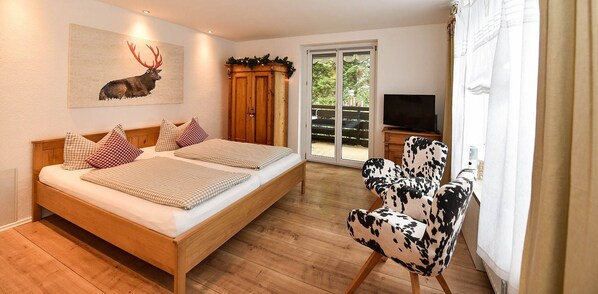 Apartment, 1 Double Bed, Non Smoking | Bed sheets - Haus Ellen (Oberstdorf)