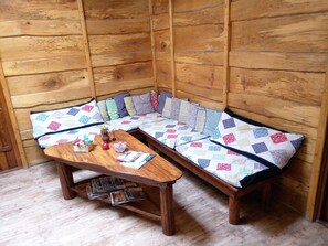 Sitteområde i lobbyen