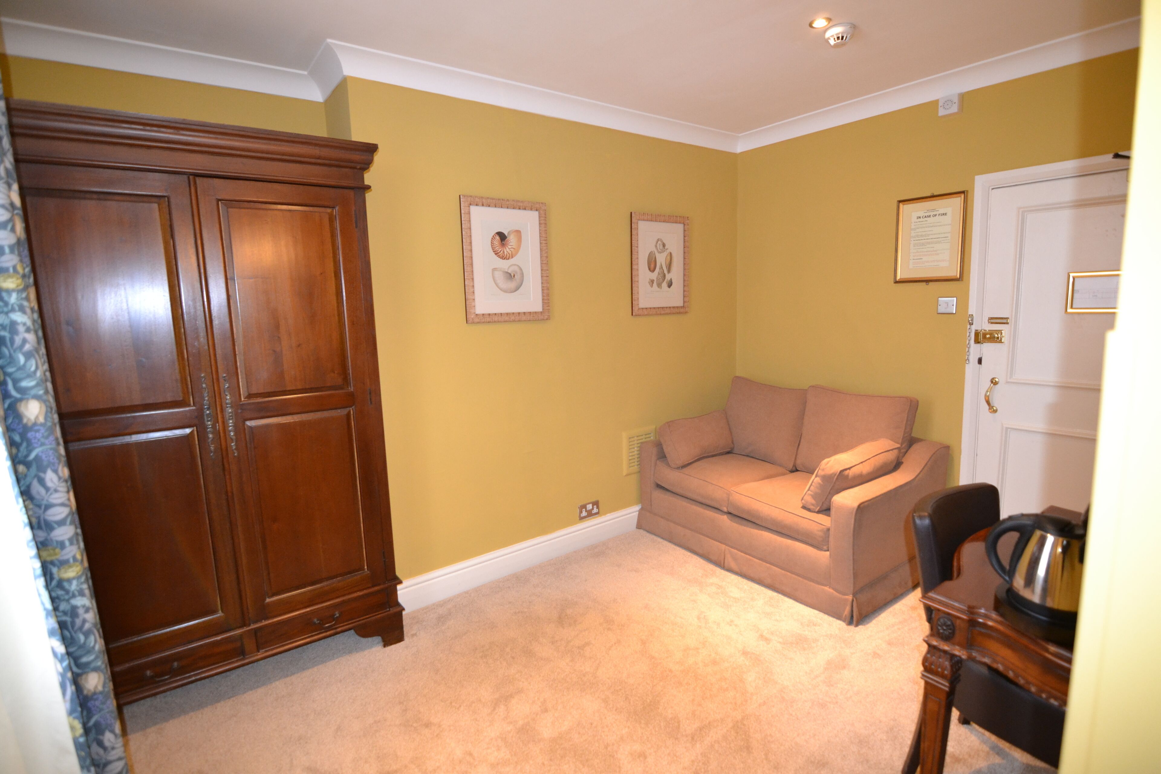 premium bedding, individually decorated, individually furnished, desk