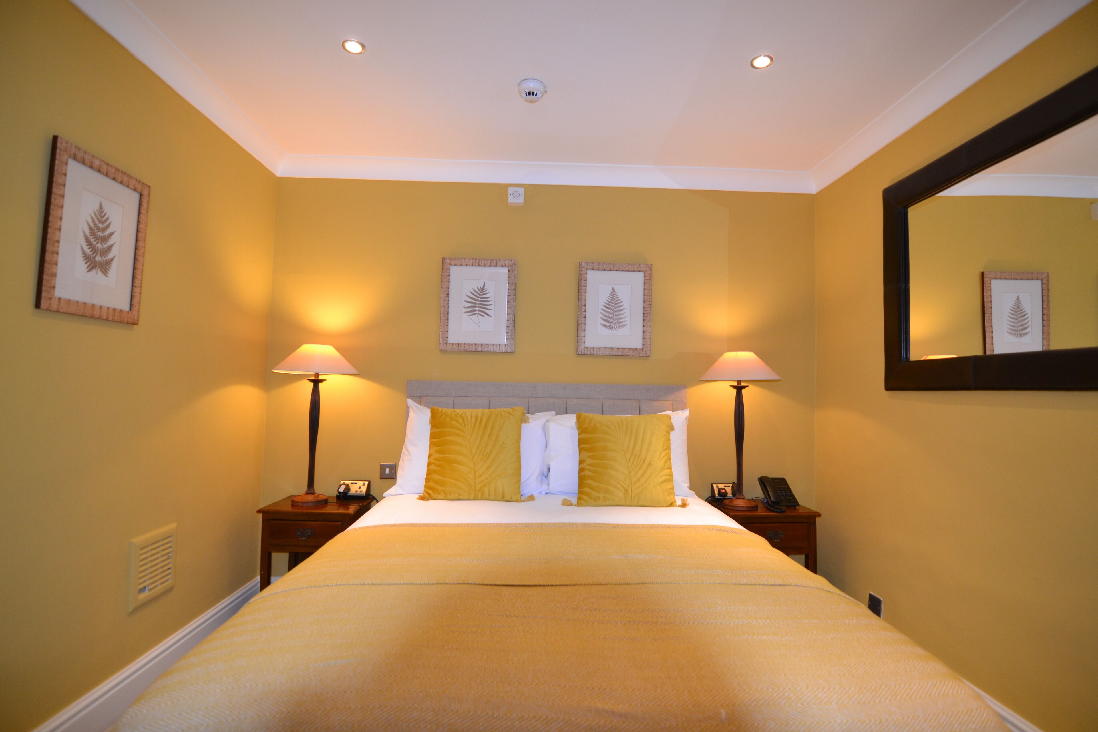 premium bedding, individually decorated, individually furnished, desk