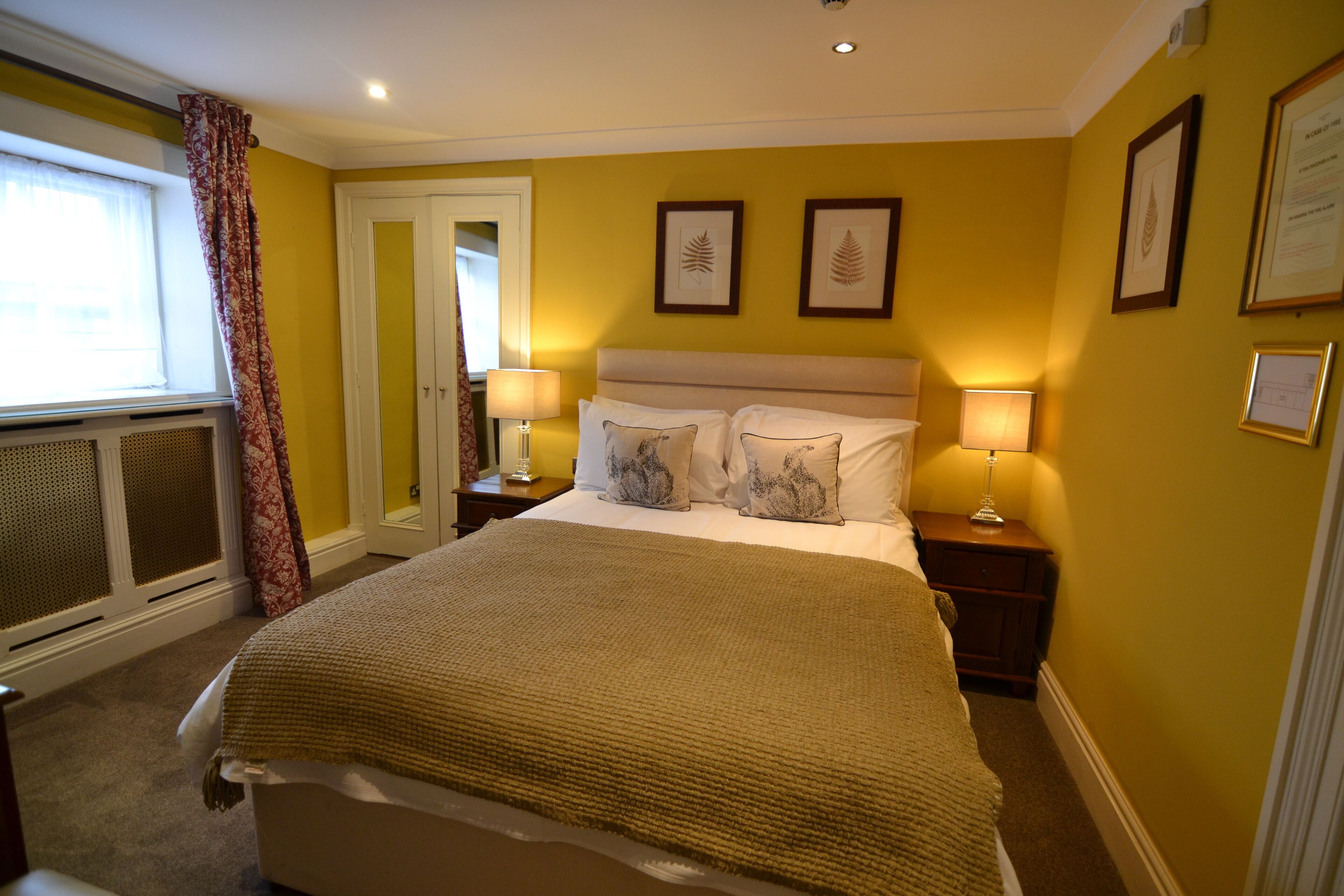 premium bedding, individually decorated, individually furnished, desk