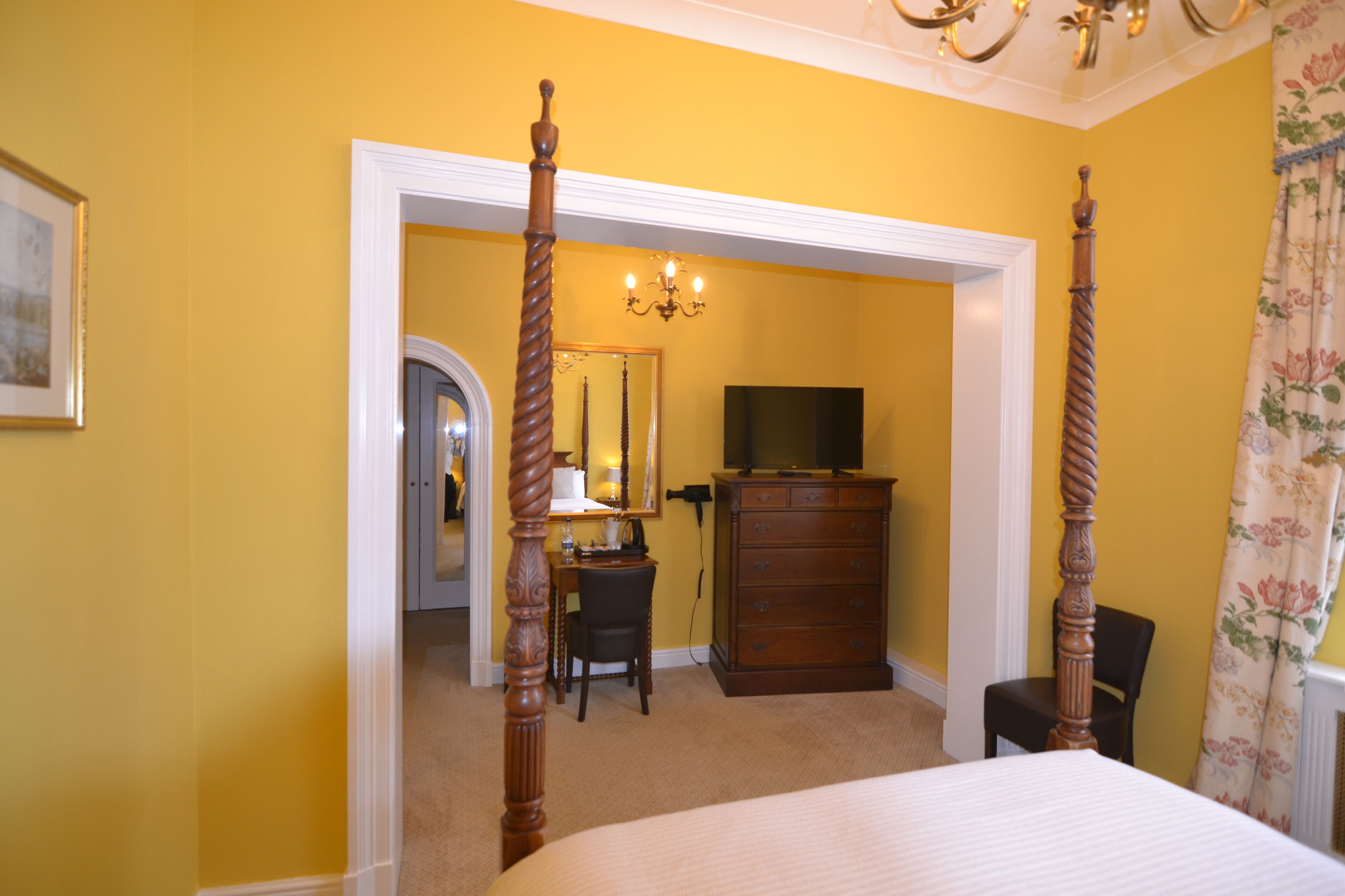 premium bedding, individually decorated, individually furnished, desk