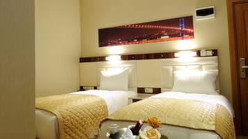 Free WiFi, bed sheets