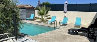 CONTEMPORARY AIR CONDITIONED VILLA AT THE FOOT OF MONT VENTOUX