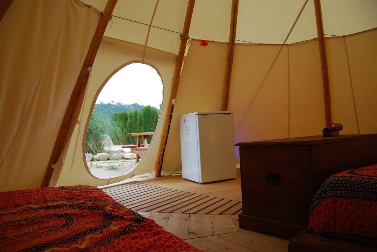 Premium Tent (Indian) | Down comforters, iron/ironing board, free WiFi, bed sheets