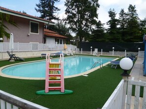 Seasonal outdoor pool