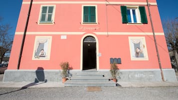 Facciata della struttura