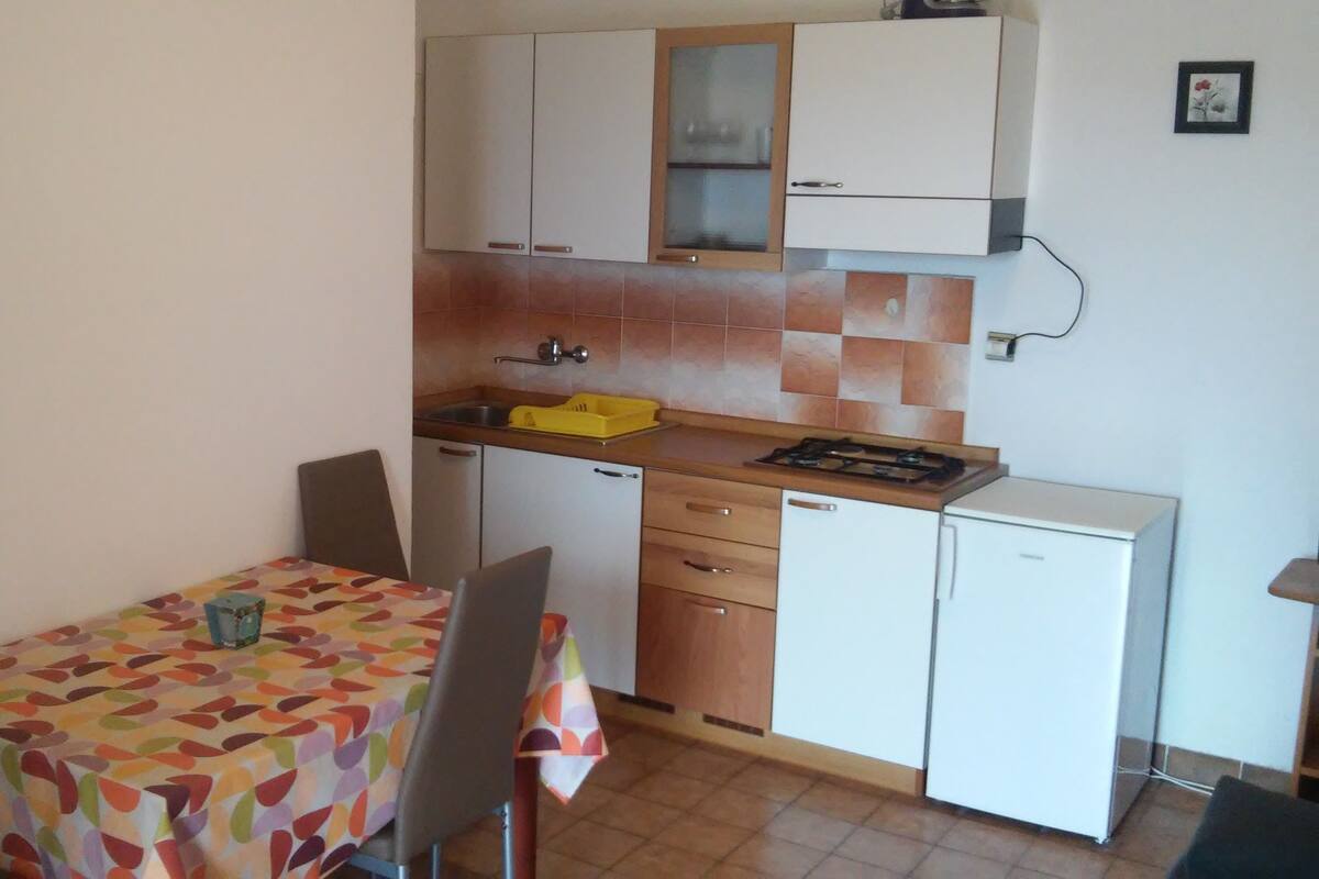 Apartment, Sea View, Ground Floor | Private kitchenette | Fridge, stovetop, coffee/tea maker, electric kettle