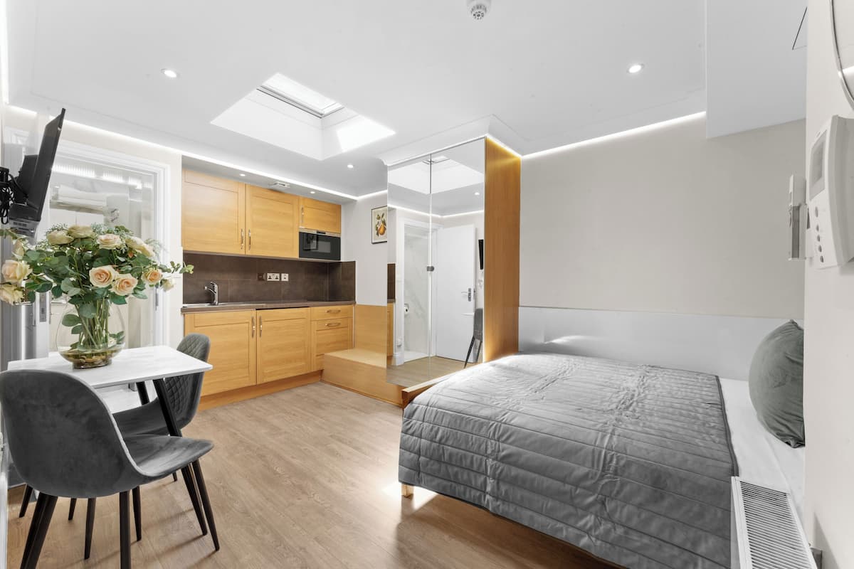 LG Economy Studio | Blackout drapes, iron/ironing board, free WiFi