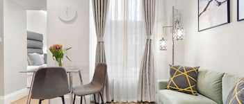 Executive-Studio | Verdunkelungsvorhänge, Bügeleisen/Bügelbrett, kostenloses WLAN