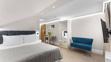 Executive-Studio | Verdunkelungsvorhänge, Bügeleisen/Bügelbrett, kostenloses WLAN