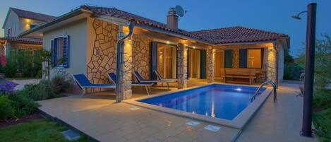 Opvarmet pool