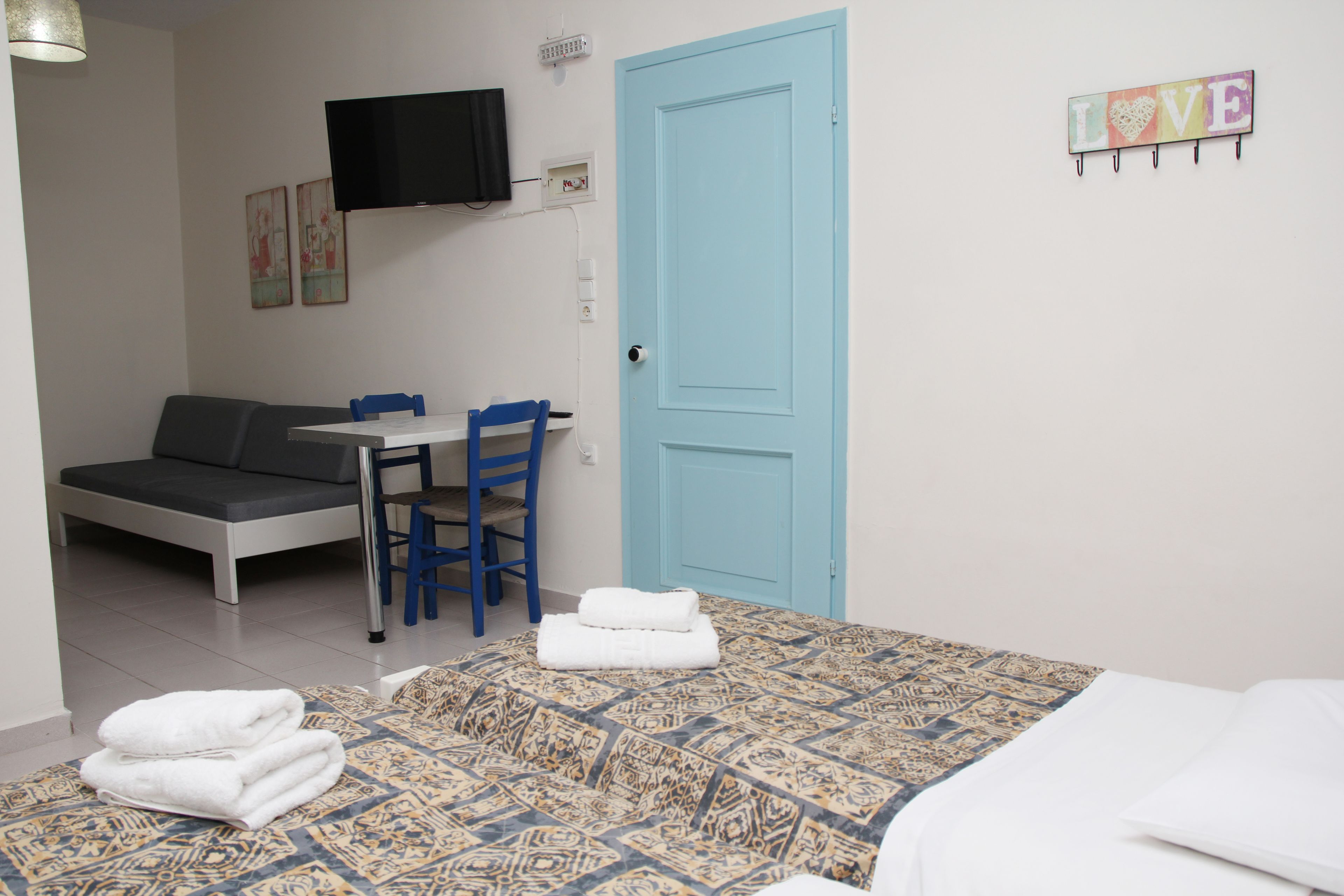 스튜디오 (3 Adults) | 다리미/다리미판, 무료 WiFi, 침대 시트