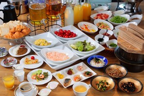 Colazione completa, servita tutte le mattine (2750 JPY a persona)
