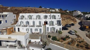 Façade de l’hébergement