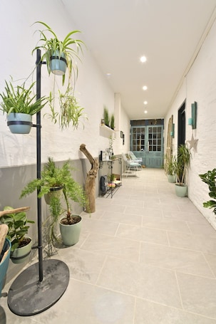 Interior entrance