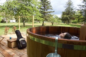 Baignoire à remous extérieure