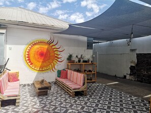 Living area - Hostal Vitalia (Santiago)