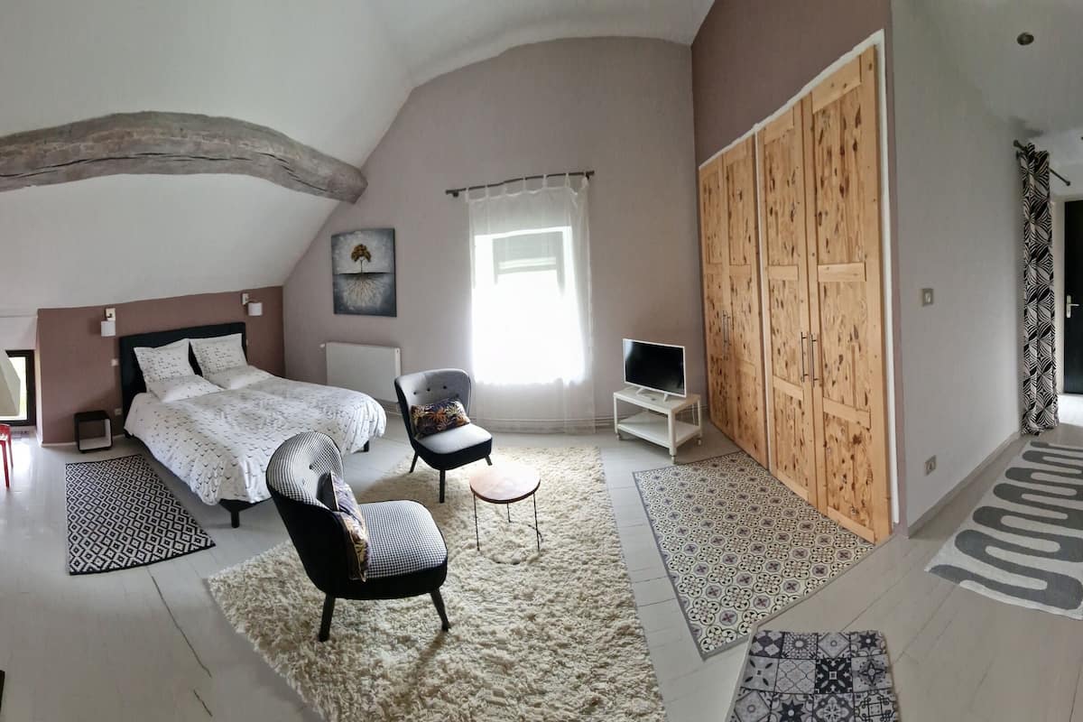 Habitación doble, para no fumadores | Cortinas blackout, tabla de planchar con plancha y wifi gratis