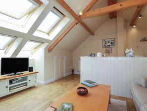 Cottage | Living area | TV, DVD player - Mithian Cottage (St. Agnes)