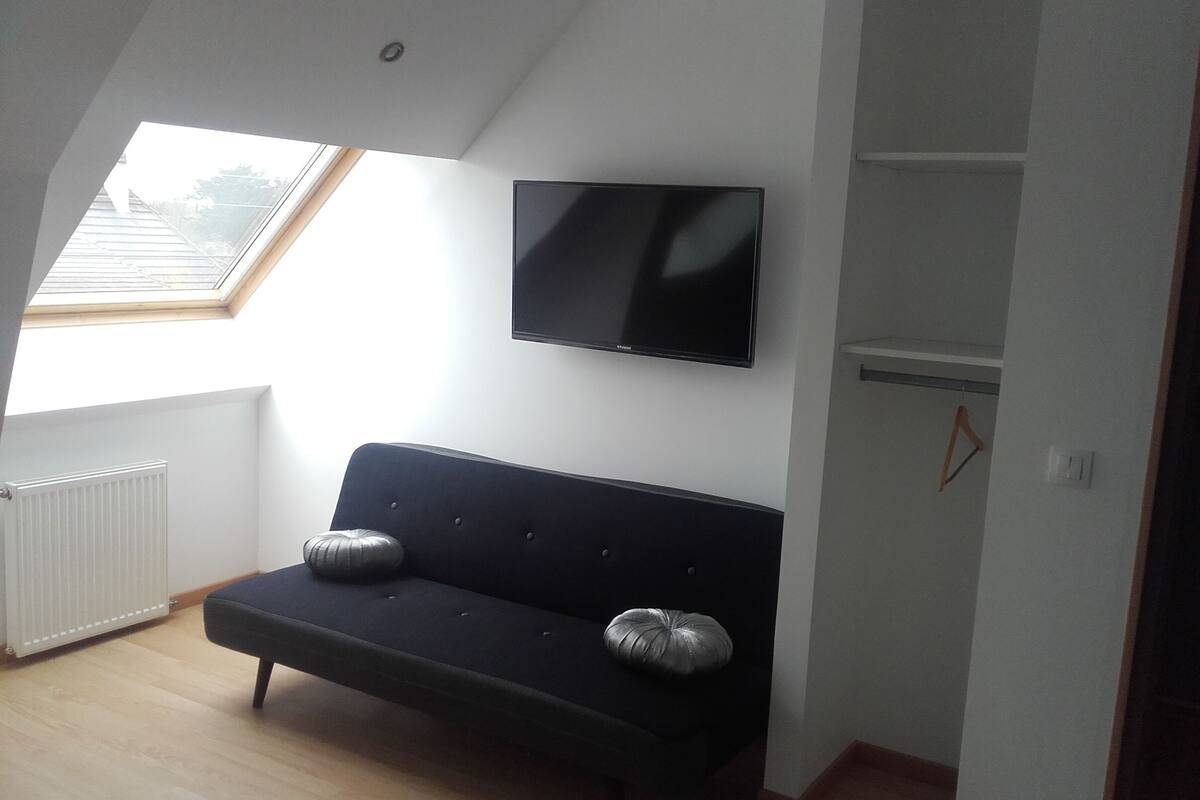 comfort triple room (8) | living room | flat-screen tv, dvd player