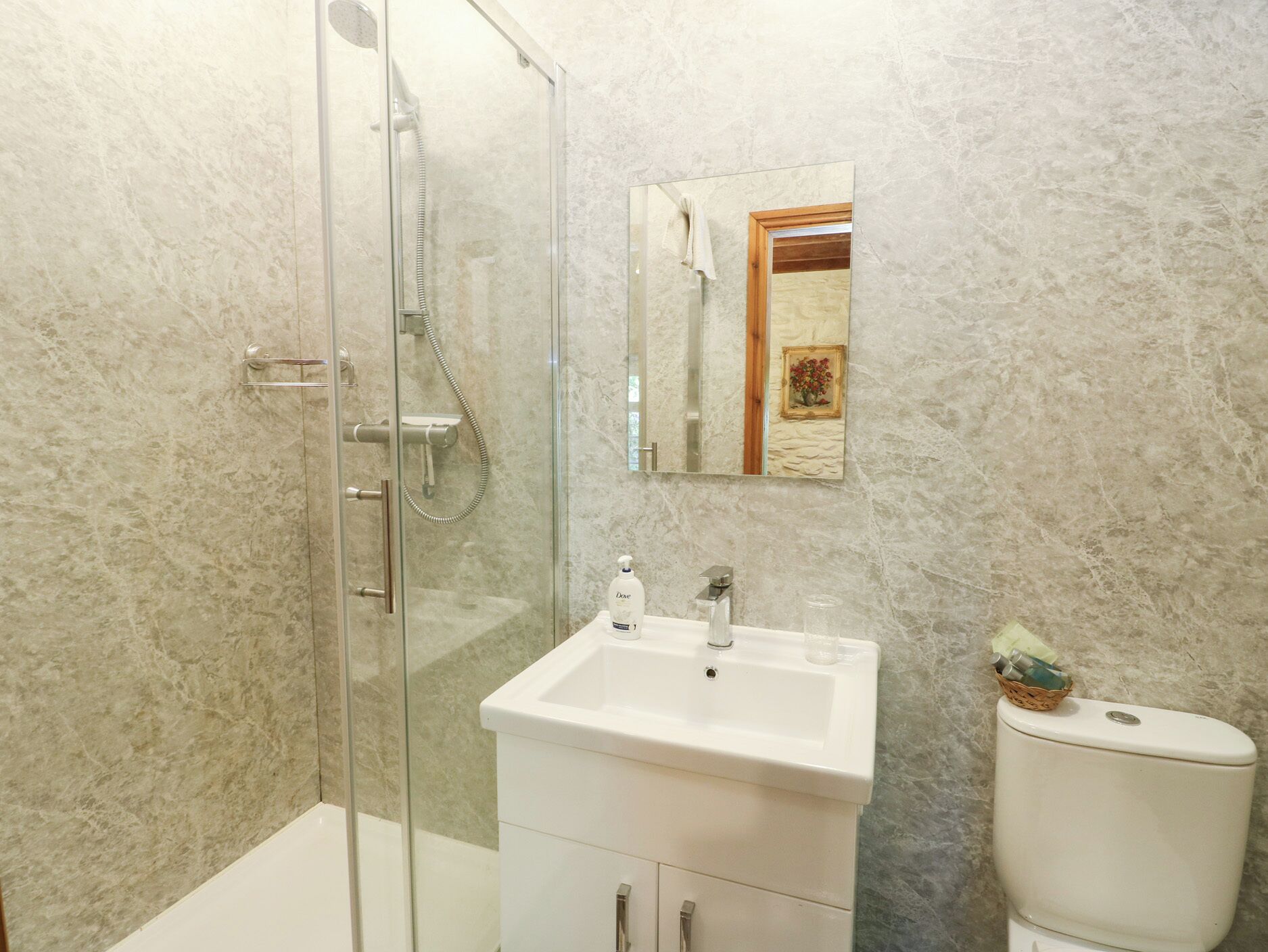 Casa de campo | Baño | Ducha y secador de pelo