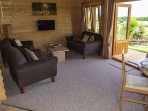 Cottage | Living room | TV - Pennylands Willow Lodge (Broadway)