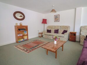 Cottage | Living area | TV, DVD player - West Bowden Farm (South Molton)