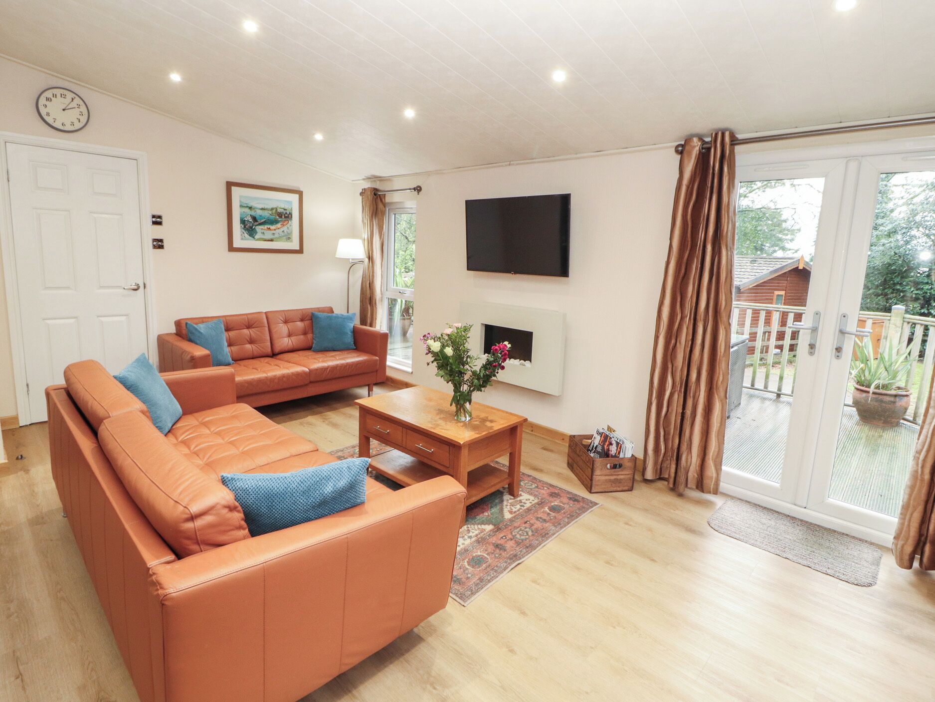 Casa de campo | Área de estar | Lareira