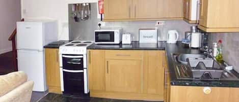 Cottage | Cuisine privée | Micro-ondes, plaque de cuisson, bouilloire électrique, grille-pain