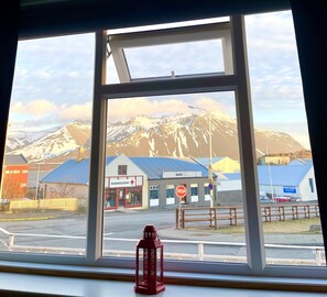 Blick von der Unterkunft