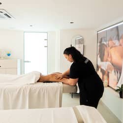 Body treatments, body scrubs, facials, manicures and pedicures