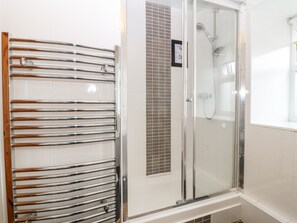 Shower, hair dryer