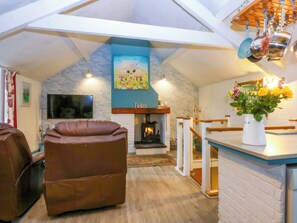 Ferienhaus | Wohnbereich | Fernseher