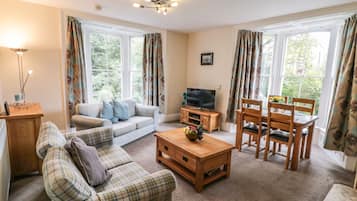 Cottage | Area soggiorno | TV, lettore DVD