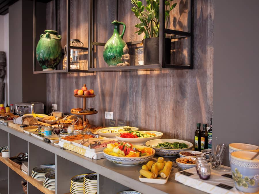 Dagelijks ontbijt met lokale gerechten (ISK 3990 per persoon)