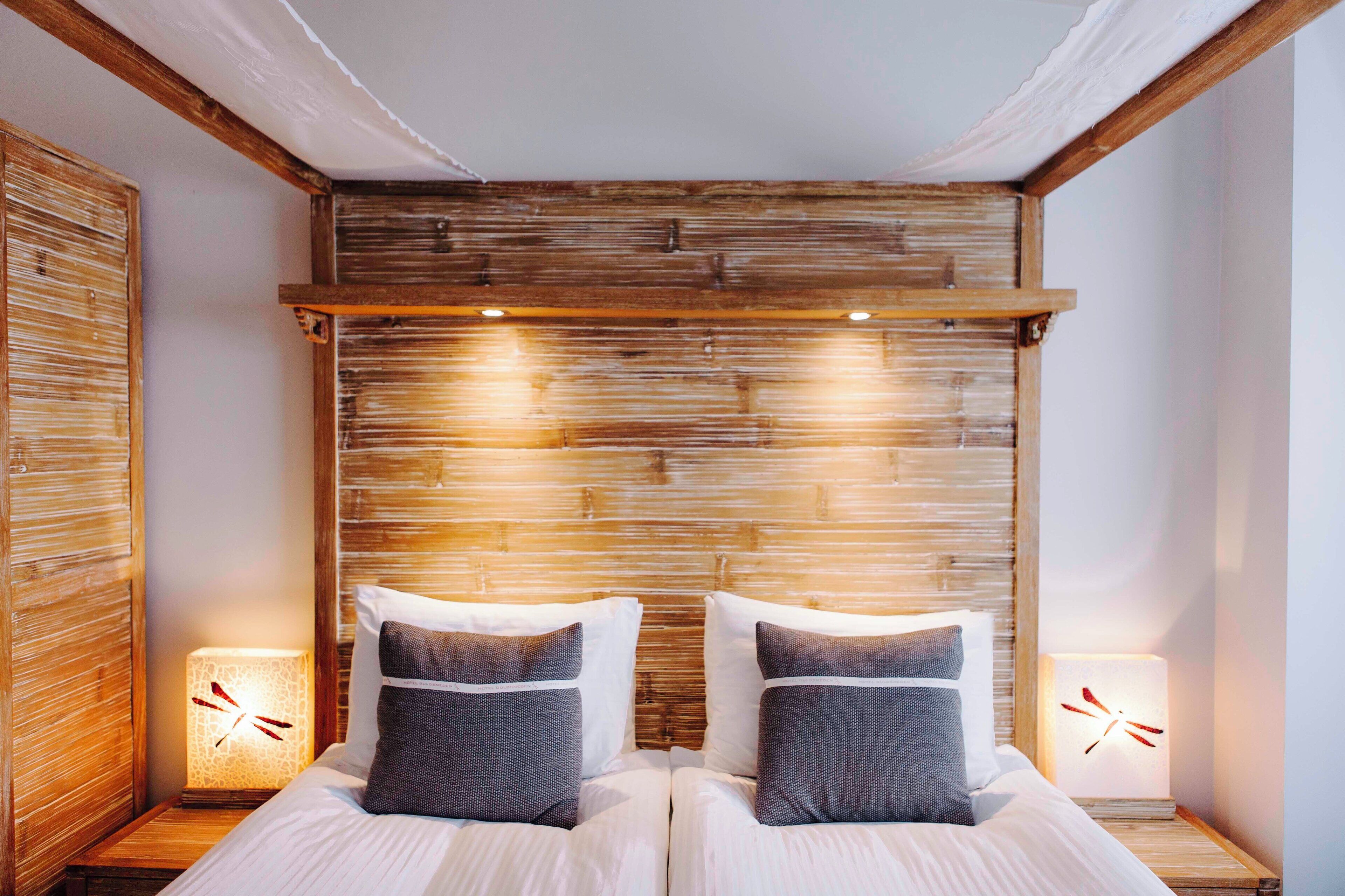 deluxe double room | down duvets, in-room safe, desk, blackout curtains