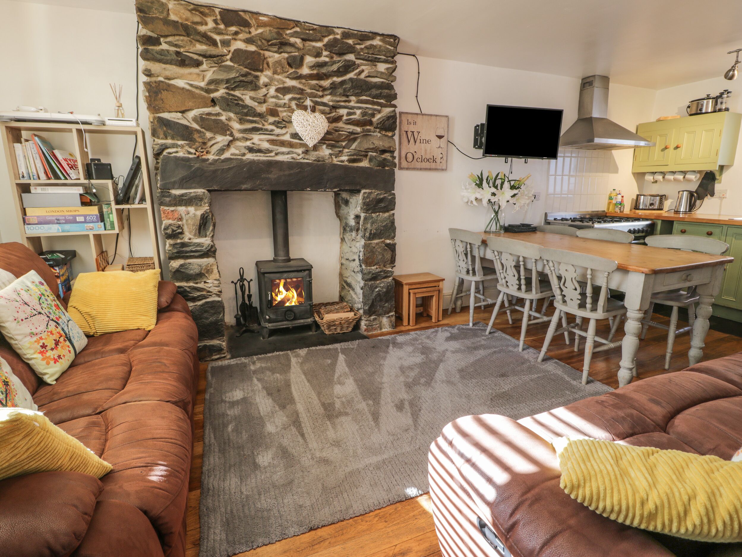 Ferienhaus | Wohnzimmer | Fernseher, DVD-Player