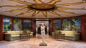 Sala de estar en el lobby