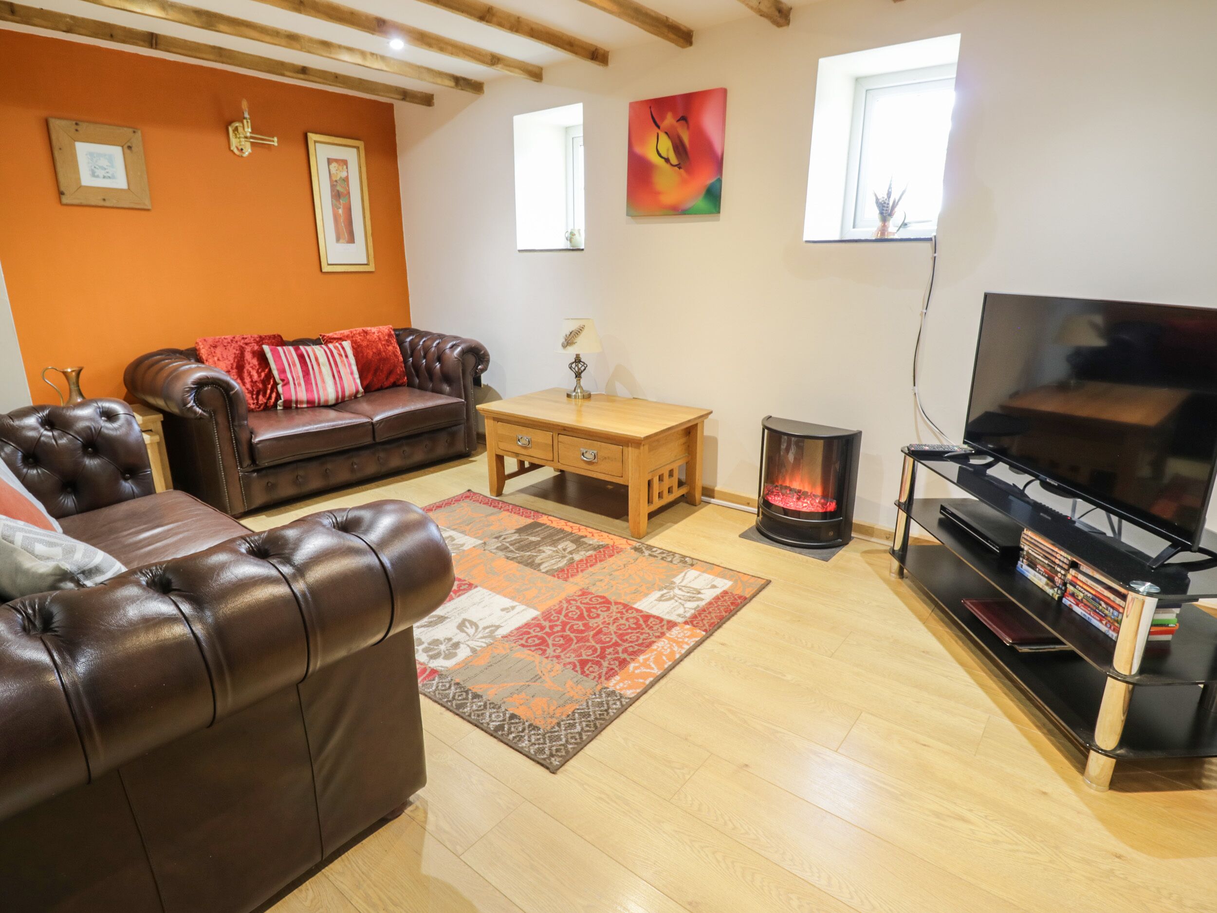 Chaumière | Salle de séjour | Téléviseur, lecteur de DVD