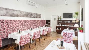Daily buffet breakfast (EUR 10 per person)