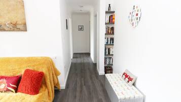 Casa de campo | Sala de estar | TV, DVD player